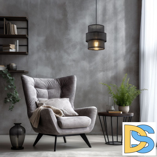 Подвесной светильник TK Lighting 5306 Calisto Black a066912