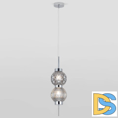 Подвесной светильник Eurosvet Plaza 50186/2 хром