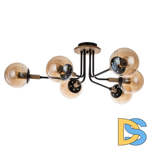 Потолочная люстра Arte Lamp Oxford A2716PL-6BK