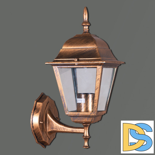 Уличный настенный светильник Reluce 08242-0.2-001W BKG