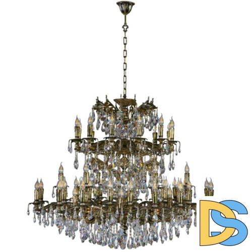 Подвесная люстра Ambiente Leon 2128/60 PB Tear Drop