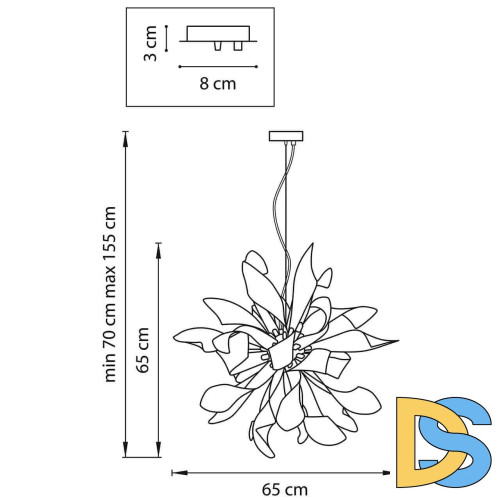 Подвесная люстра Lightstar Turbio 754267