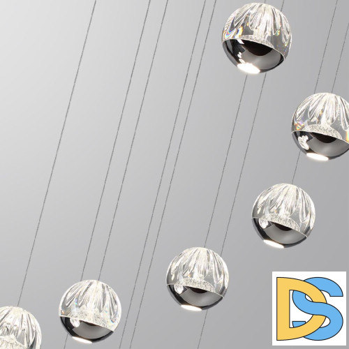 Каскадная люстра Odeon Light L-vision Sono 5100/60L