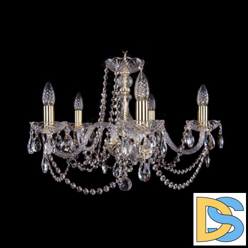 Подвесная люстра Bohemia Ivele Crystal 1402/5/195 G
