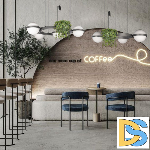 Подвесная люстра Loft IT Jardin 10121/3 Dark grey