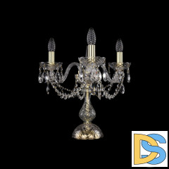 Настольная лампа Bohemia Ivele Crystal 1402L/3/141-39 G