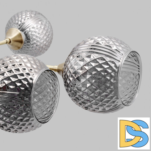 Потолочная люстра IMEX MD.5299-6-S-AB+BK