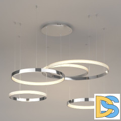 Подвесная люстра Eurosvet Posh 90175/5 хром a045416