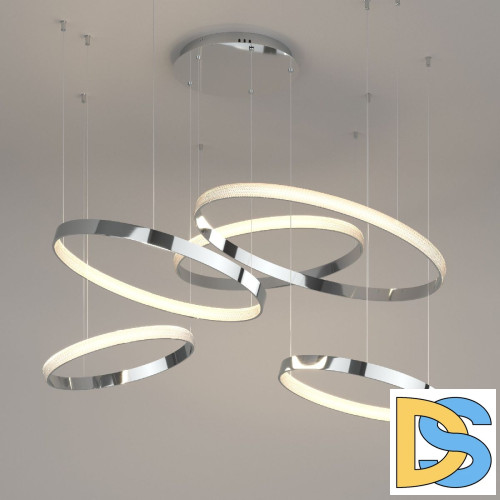 Подвесная люстра Eurosvet Posh 90175/5 хром a045416