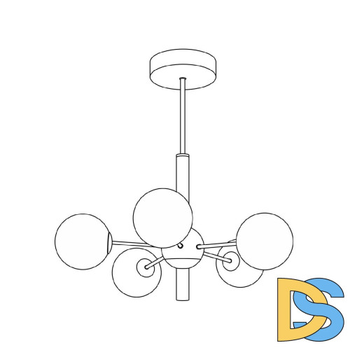 Люстра на штанге Citilux Tonga CL212153