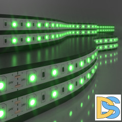 Светодиодная лента Elektrostandard 24V 14,4W 60Led 5050 IP20 зеленый, 5м 4690389167683