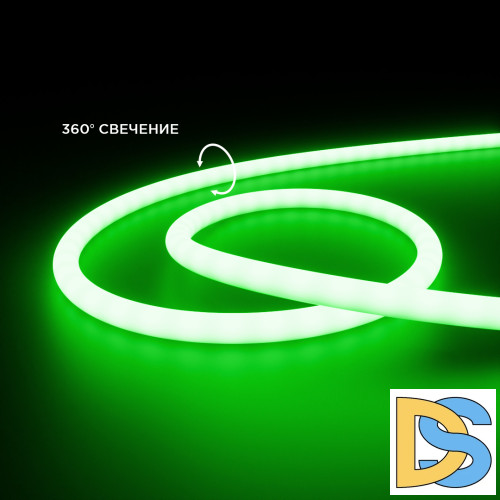 Светодиодная лента для бани и сауны Apeyron 5м 24В СТ 14,4Вт/м smd2835 120д/м IP68 зеленая 00-328