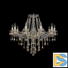 Подвесная люстра Bohemia Ivele Crystal 1415/10/300 G K721