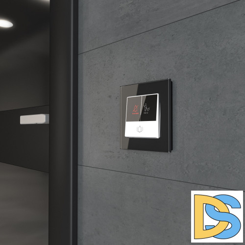 Кнопка звонка Werkel с индикацией для отелей (белый) W1114601