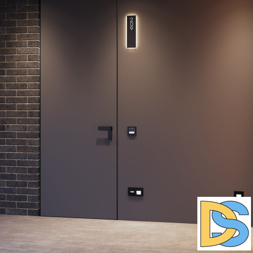 Кнопка звонка Werkel с индикацией для отелей (белый) W1114601