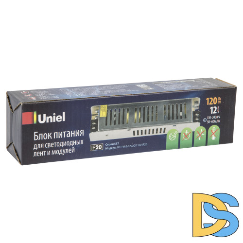Блок питания Uniel UET-VAS-120A20 12V IP20 UL-00002430