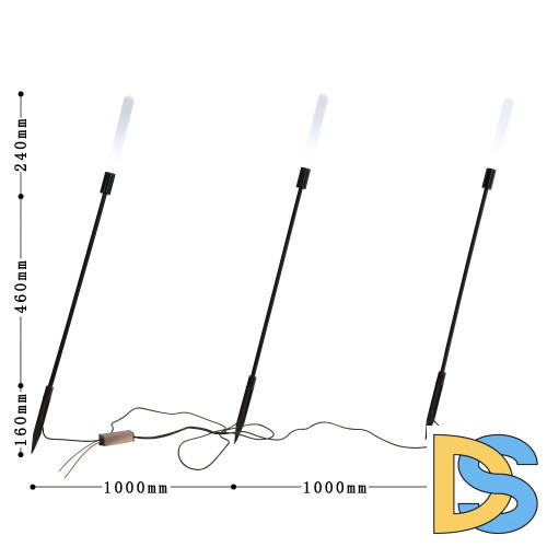 Ландшафтный светильник Favourite Reedy 4048-3T