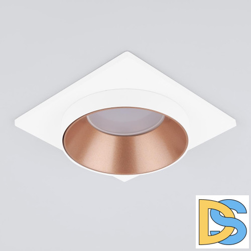 Встраиваемый светильник Elektrostandard 116 MR16 золото/белый 4690389168970