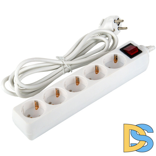 Удлинитель бытовой General GES-16-3x100-5-3m-S 470005