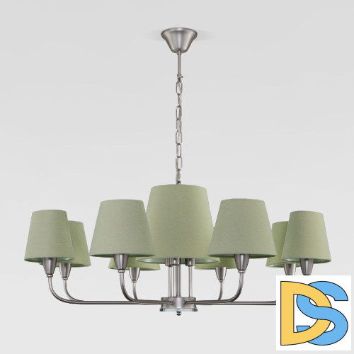 Подвесная люстра Eurosvet Milos 60153 никель a064992