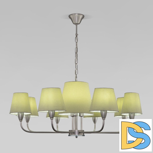 Подвесная люстра Eurosvet Milos 60153 никель a064992