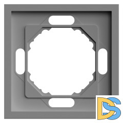 Рамка на 1 пост Stekker PFR00-5001-10 Эмили 49962