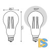 Светодиодная филаментная лампа Gauss Basic Filament E27 23W 4100K 40712232