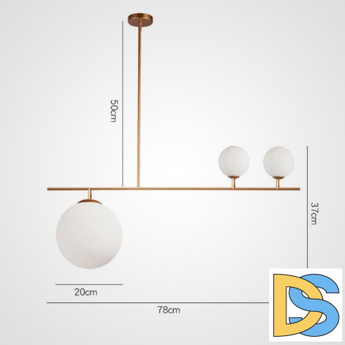 Люстра на штанге ImperiumLoft Vasty 141121-26