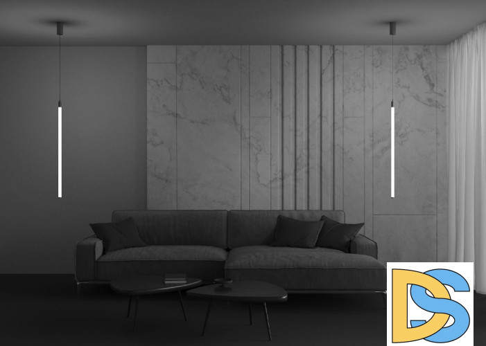 Подвесной светодиодный светильник Maytoni Technical Ray P022PL-L20G3K