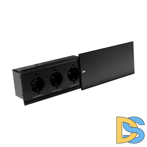 Блок розеток JX (Slide Top) (3 секции с кабелем питания) Mebax 00-00002887