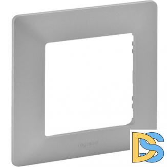 Рамка Legrand Valena Life 1 пост Алюминий 754137