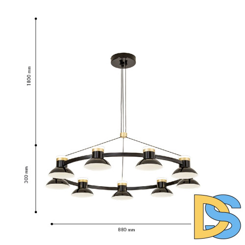 Подвесная люстра Favourite Tatti 4516-9P