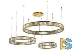 Подвесная люстра Dio D'Arte Caneva L 1.5.80+60+40.100 G