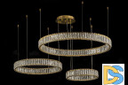 Подвесная люстра Dio D'Arte Caneva L 1.5.80+60+40.100 G