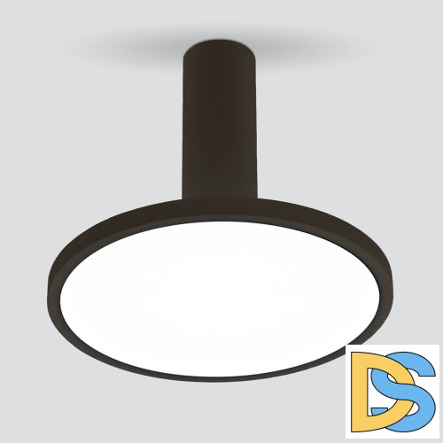 Накладной светильник Elektrostandard DLS029 12W 4200K черный матовый