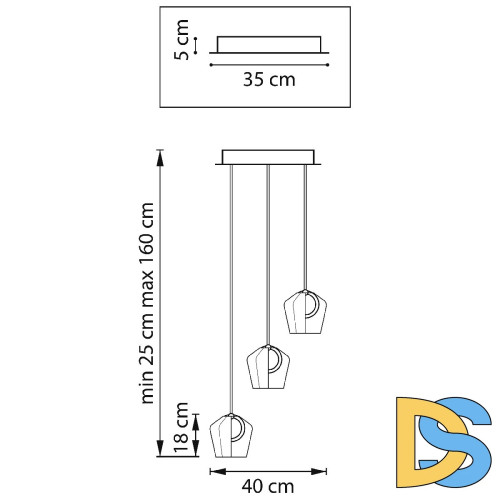 Подвесной светильник Lightstar Caramello 796139