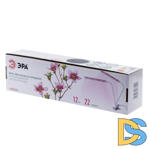 Светильник для растений на прищепке ЭРА FITO-20W-АLED-L Б0049550