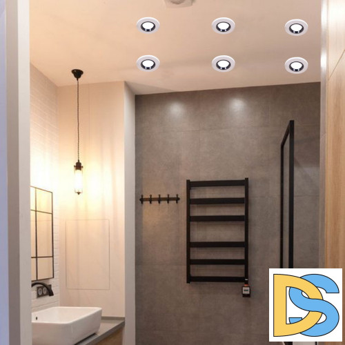 Встраиваемый светильник Reluce 16121-9.0-001 WT+BK