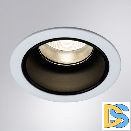 Встраиваемый светильник Arte Lamp Scroll A3311PL-1WH