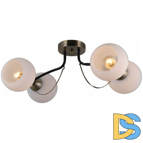 Потолочная люстра Illumico IL0035-4CSQ-79 BK AB