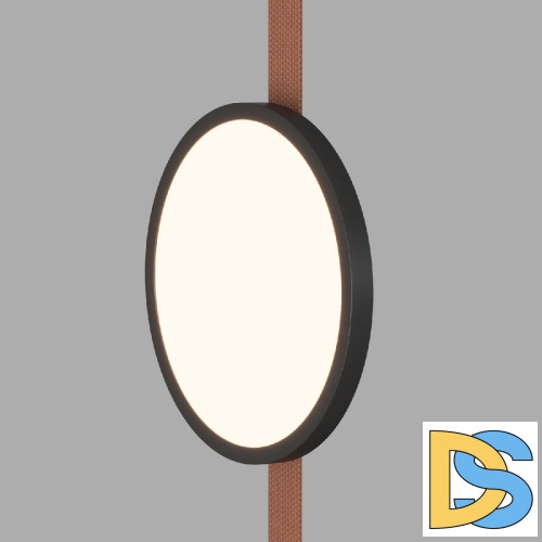 Трековый однофазный светильник Denkirs Belty Flow DK5567-BK