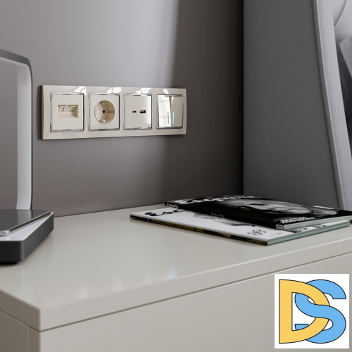 Розетка с заземлением и шторками Werkel слоновая кость W1171103 4690389155758