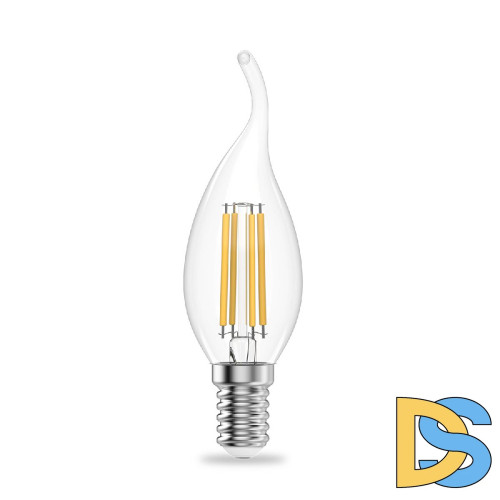Лампа светодиодная Gauss Filament Elementary E14 8W 4100K 42128