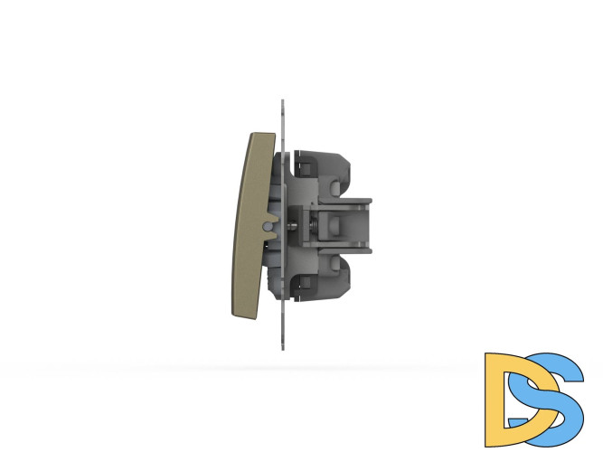 Выключатель одноклавишный ELBI Zena Vega 609-011400-200
