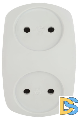 Разветвитель электрический Эра SPx-2-W Б0053480