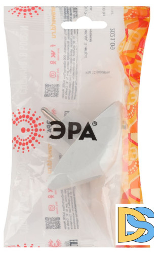 Разветвитель электрический Эра SPx-2-W Б0053480