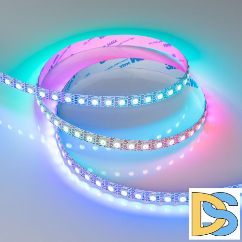 Светодиодная лента Arlight SPI-B96-10mm 12V RGB-PX1-BPT (13 W/m, IP20, 5060, 5m) 037868