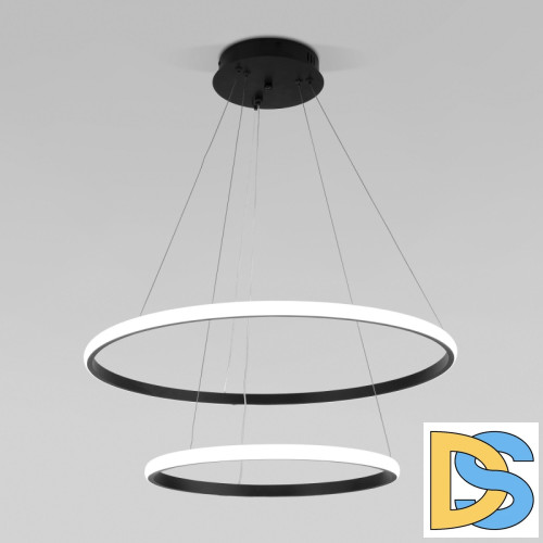 Подвесная люстра Eurosvet Collars 90264/2 черный