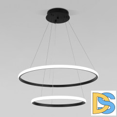 Подвесная люстра Eurosvet Collars 90264/2 черный