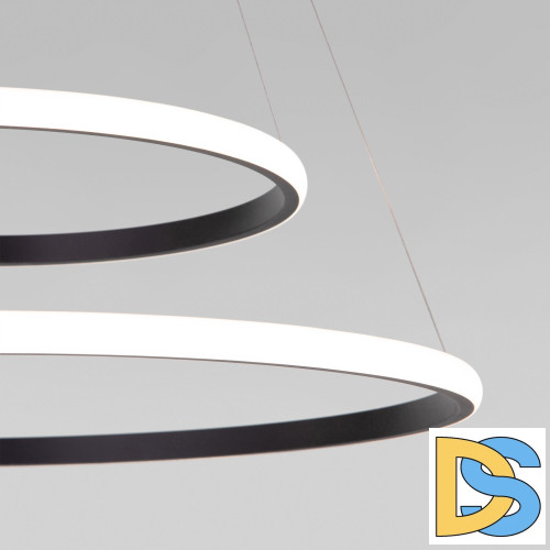 Подвесная люстра Eurosvet Collars 90264/2 черный